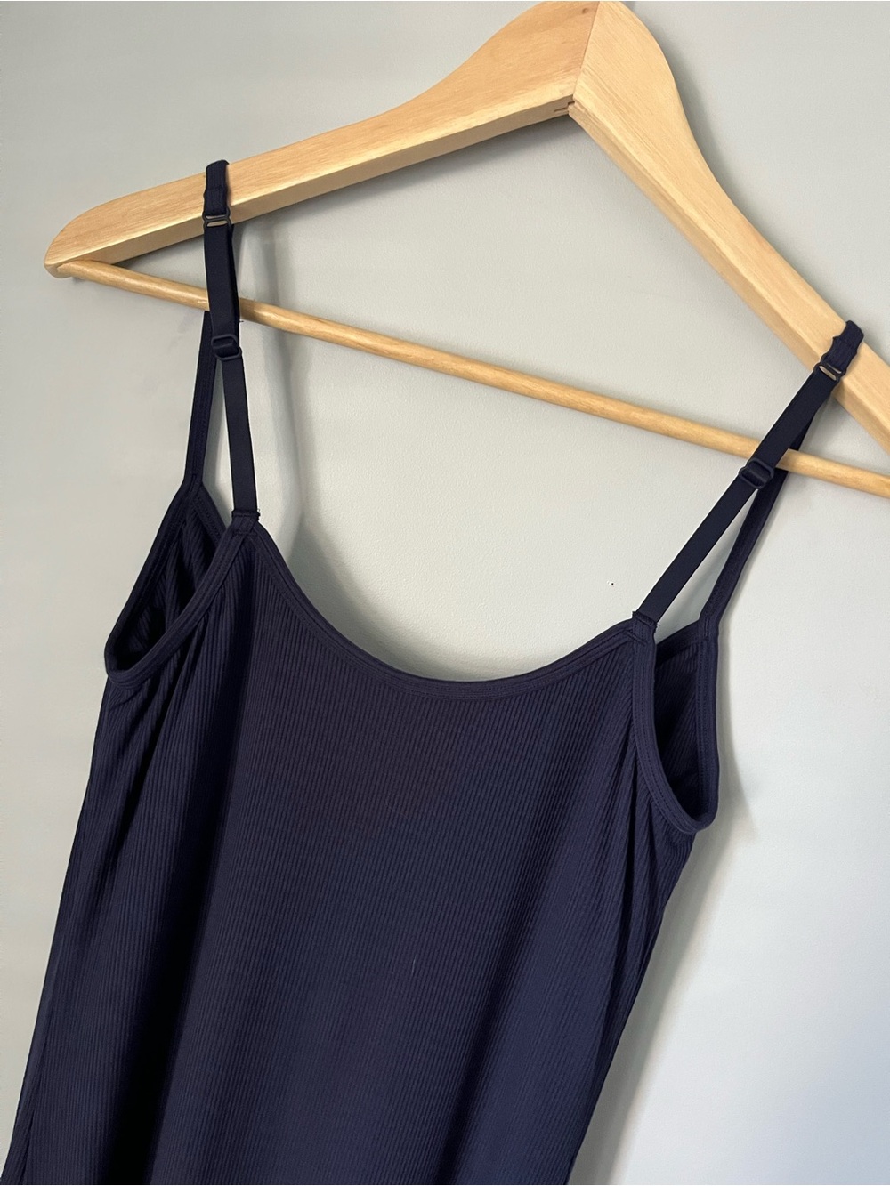 Yitty By Lizzo Soft Rib Deep Navy Blue Maxi Dress Size Medium NWT - Picture 16 of 16